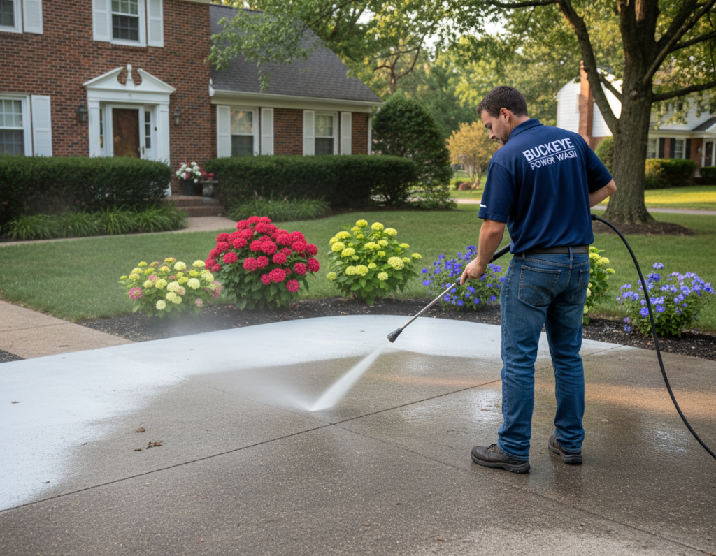 Pressure Washing Around Outdoor Speakers Westerville
