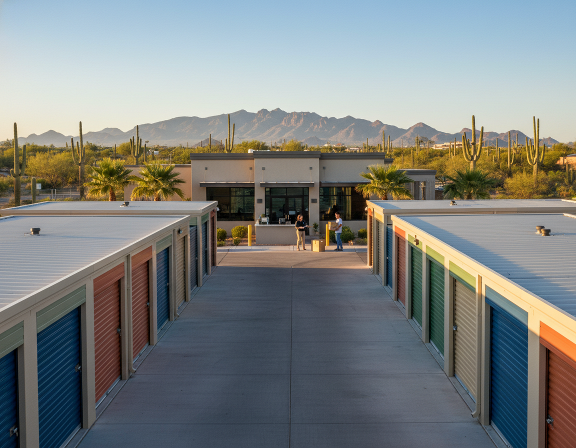 Covered Storage Tucson Arizona for Trailers and Campers