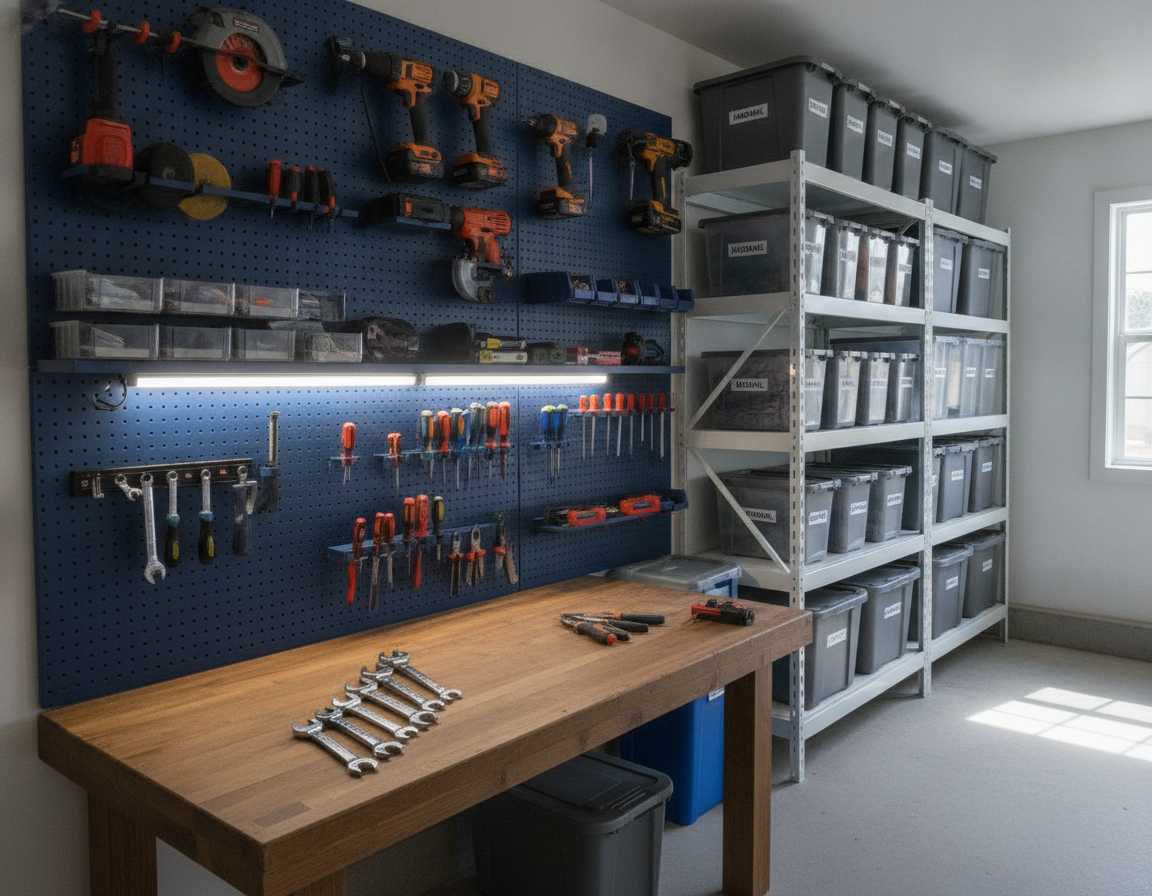 Cheap Garage Organization