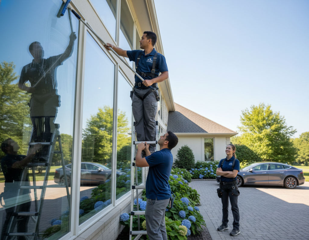 Residential Window Cleaning Services Near Upper Arlington